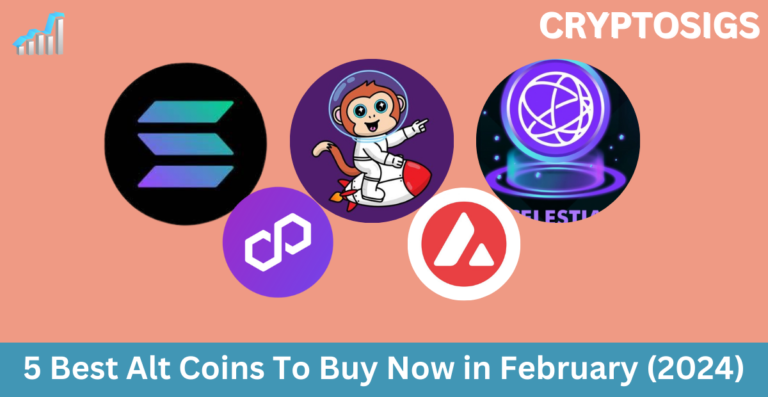 5 Best Alt Coins To Buy Now in February (2024)
